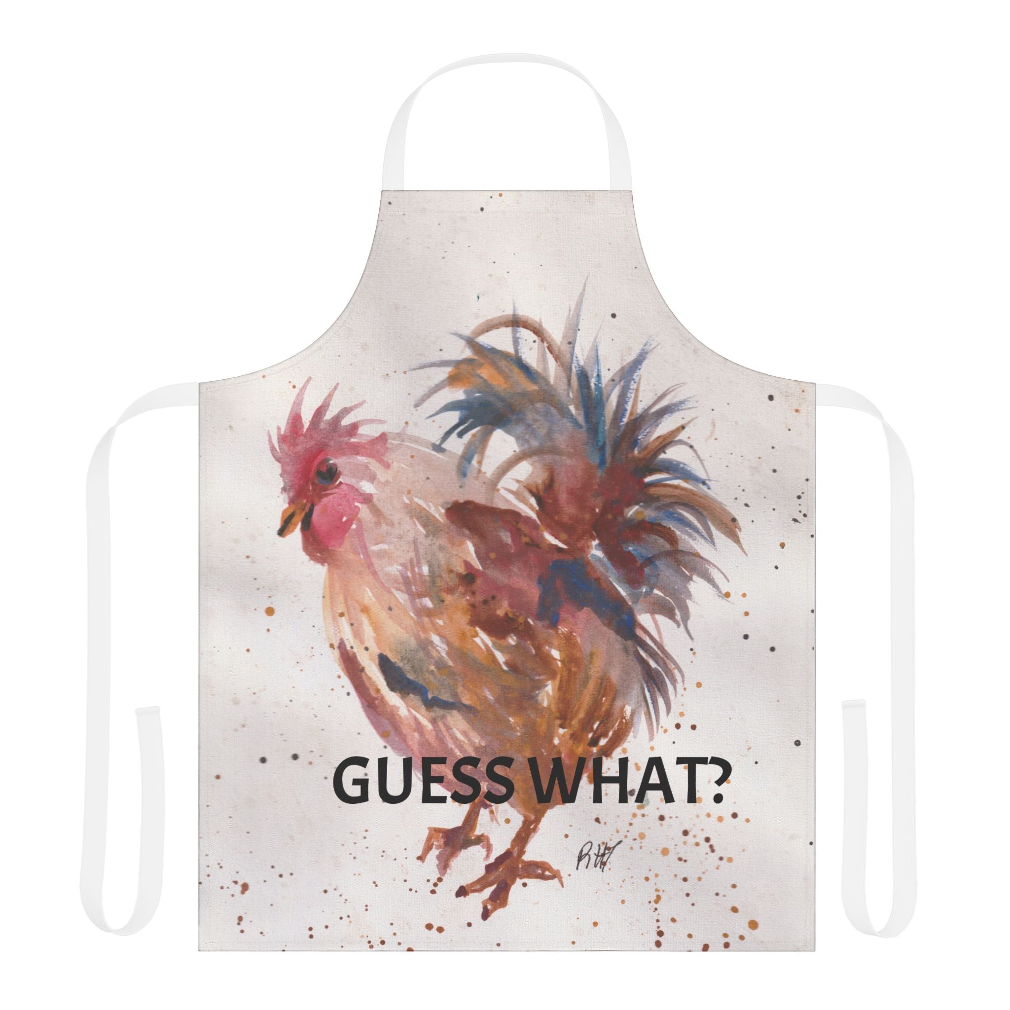 Apron, 5-Color Straps (AOP)