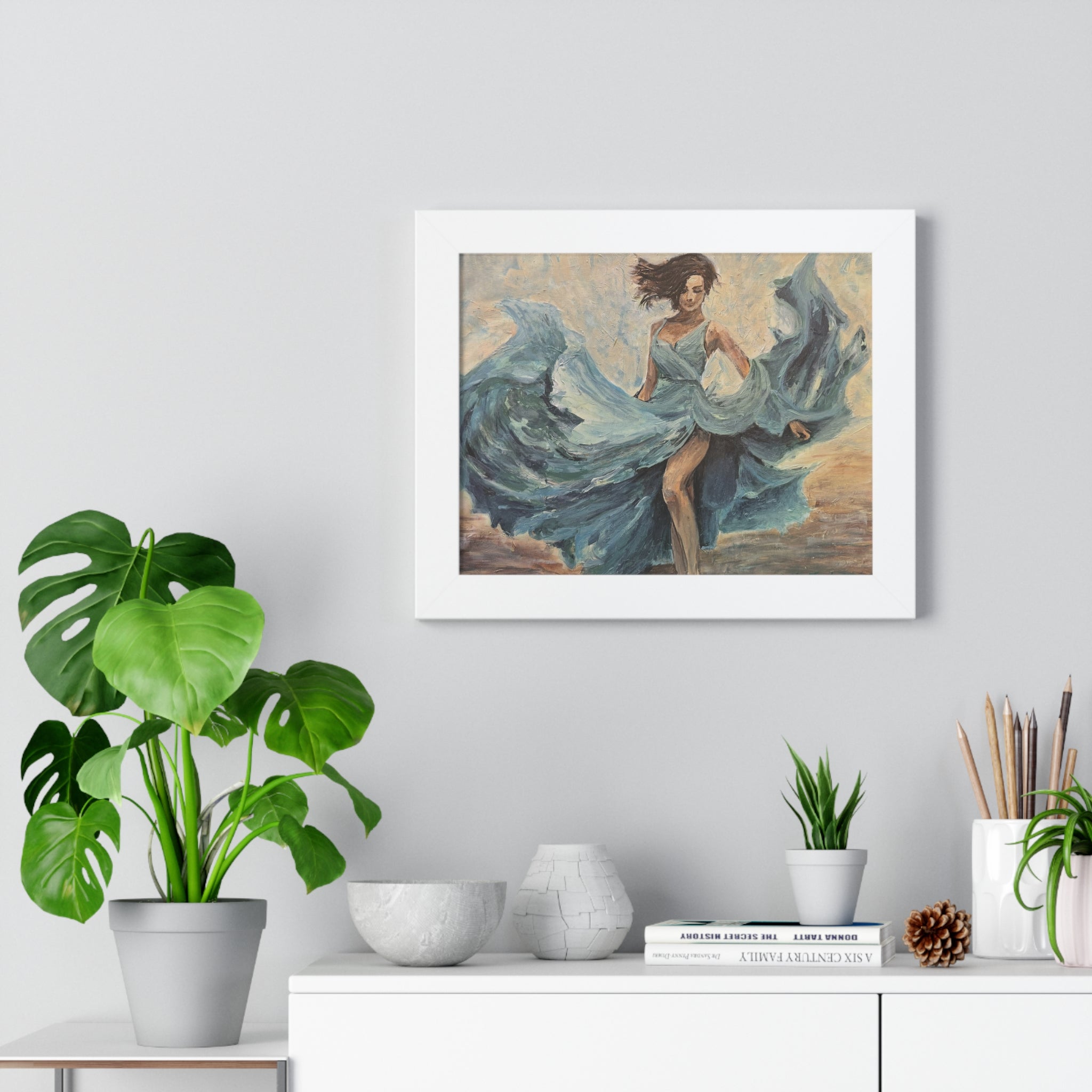Framed Poster - Twirl (Horizontal Art Print)