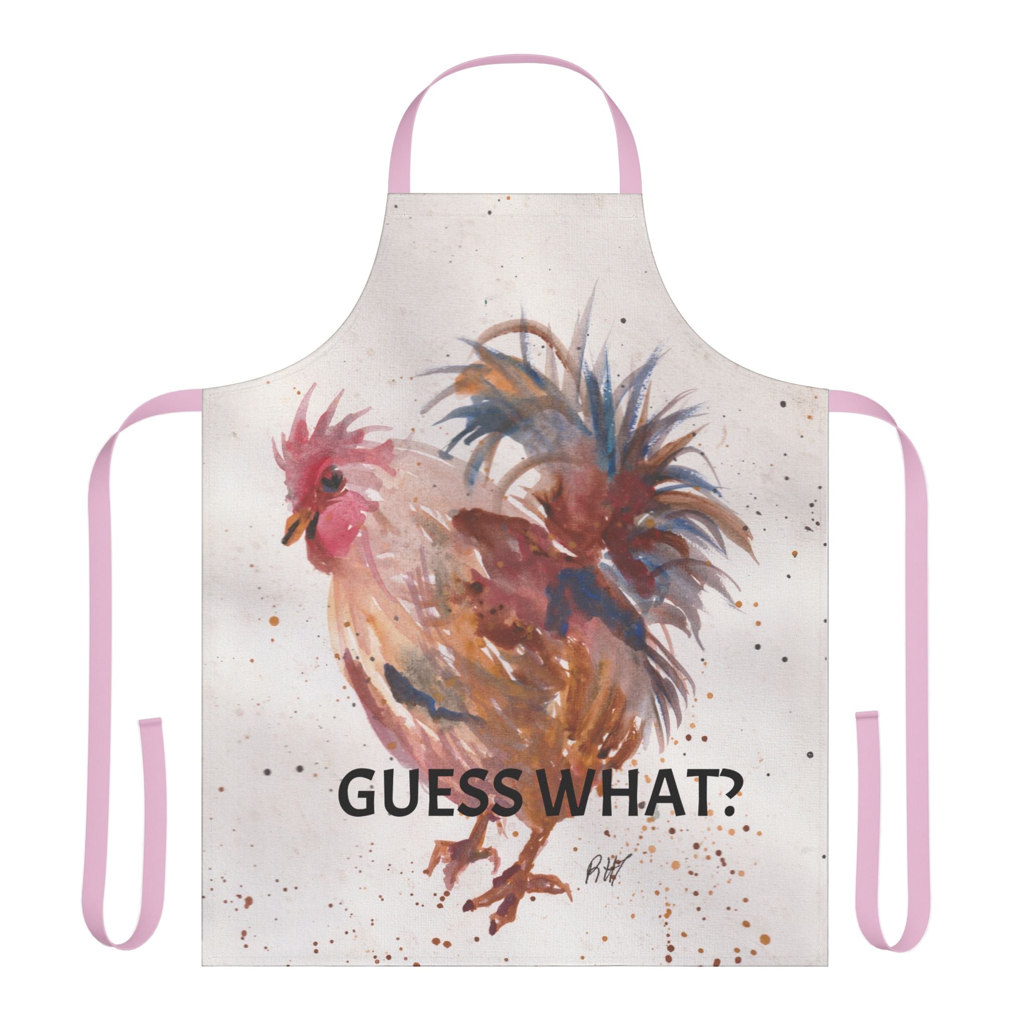Apron, 5-Color Straps (AOP)