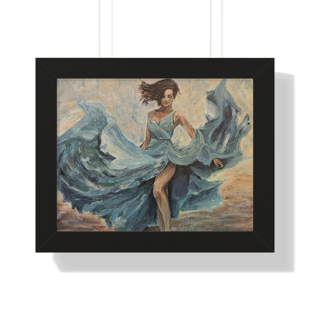 Framed Poster - Twirl (Horizontal Art Print)
