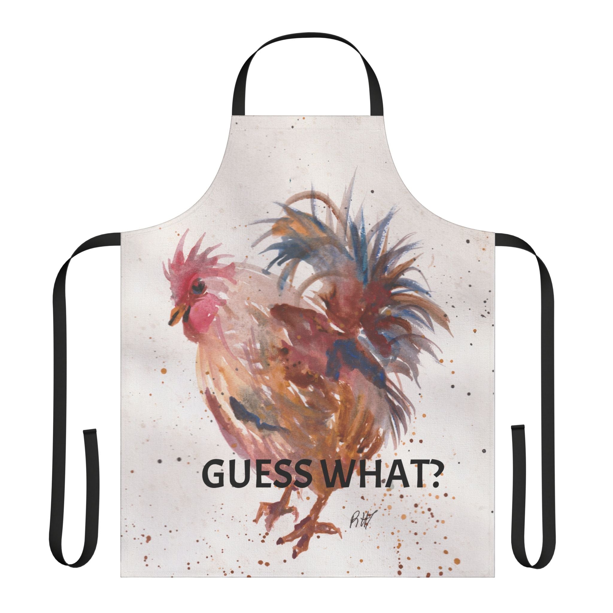 Apron, 5-Color Straps (AOP)