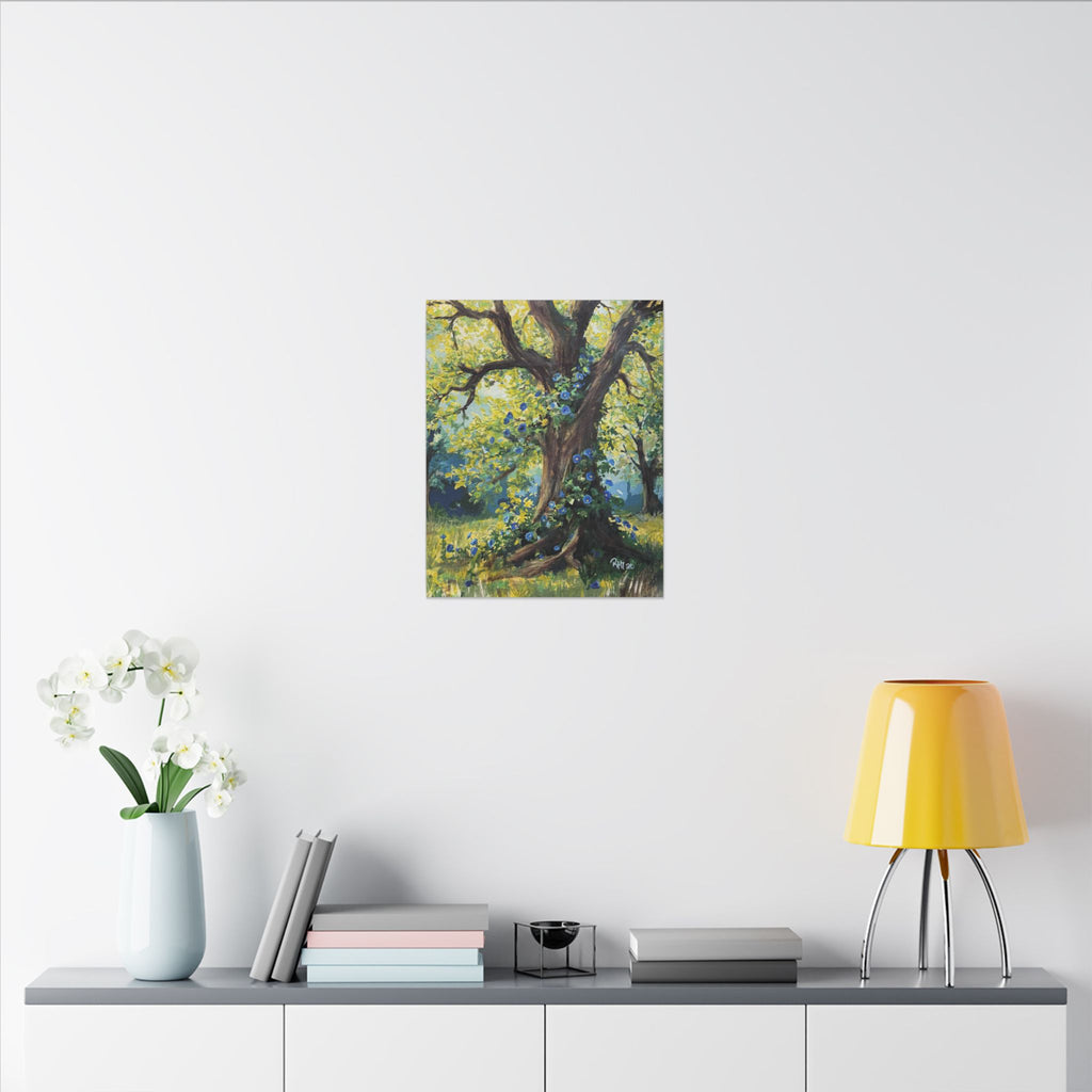 Print of Original Climbing Tree– Stretched Matte Wall Painting