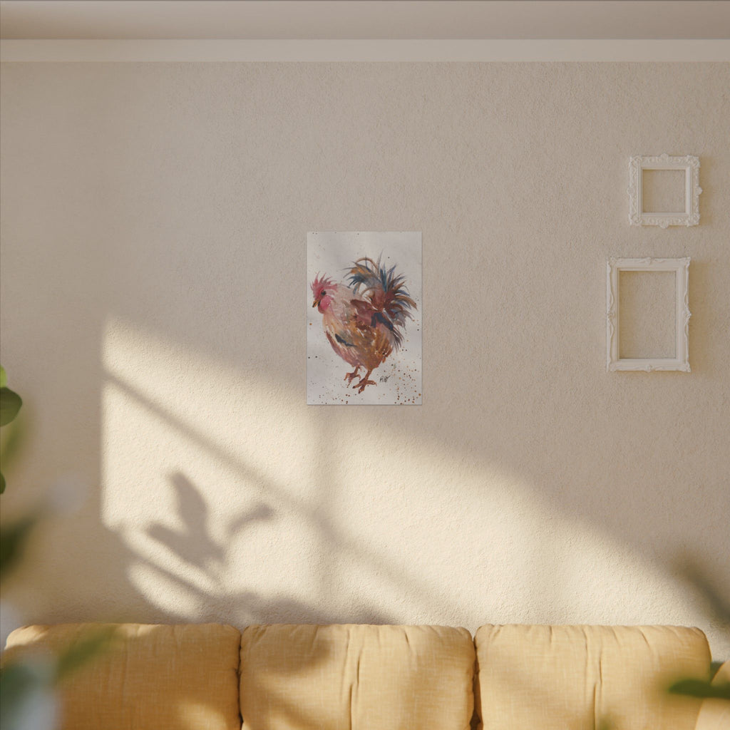 Watercolor Canvas Print of Original Henrietta— Matte Stretched Wall Art