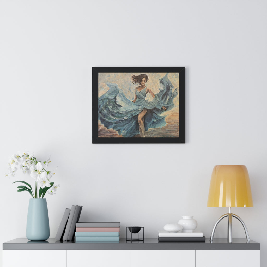 Framed Poster - Twirl (Horizontal Art Print)