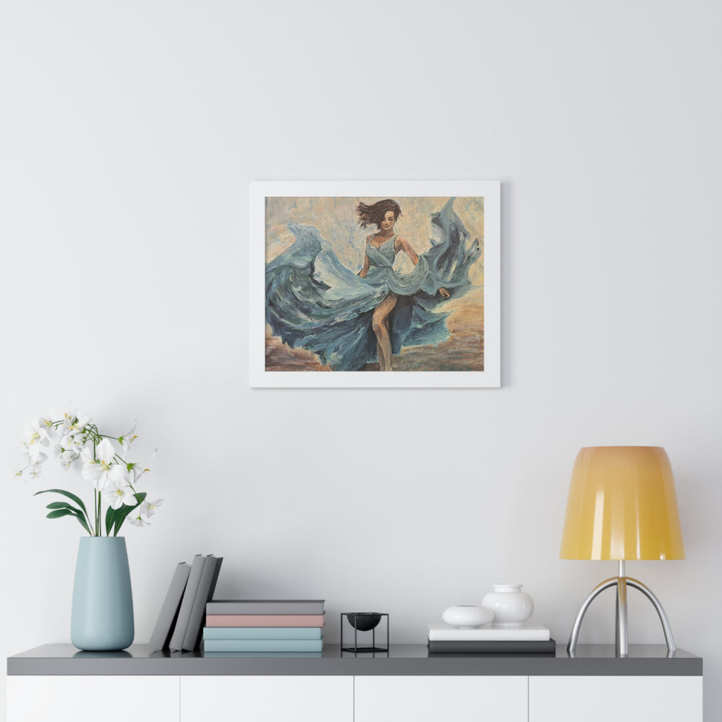 Framed Poster - Twirl (Horizontal Art Print)