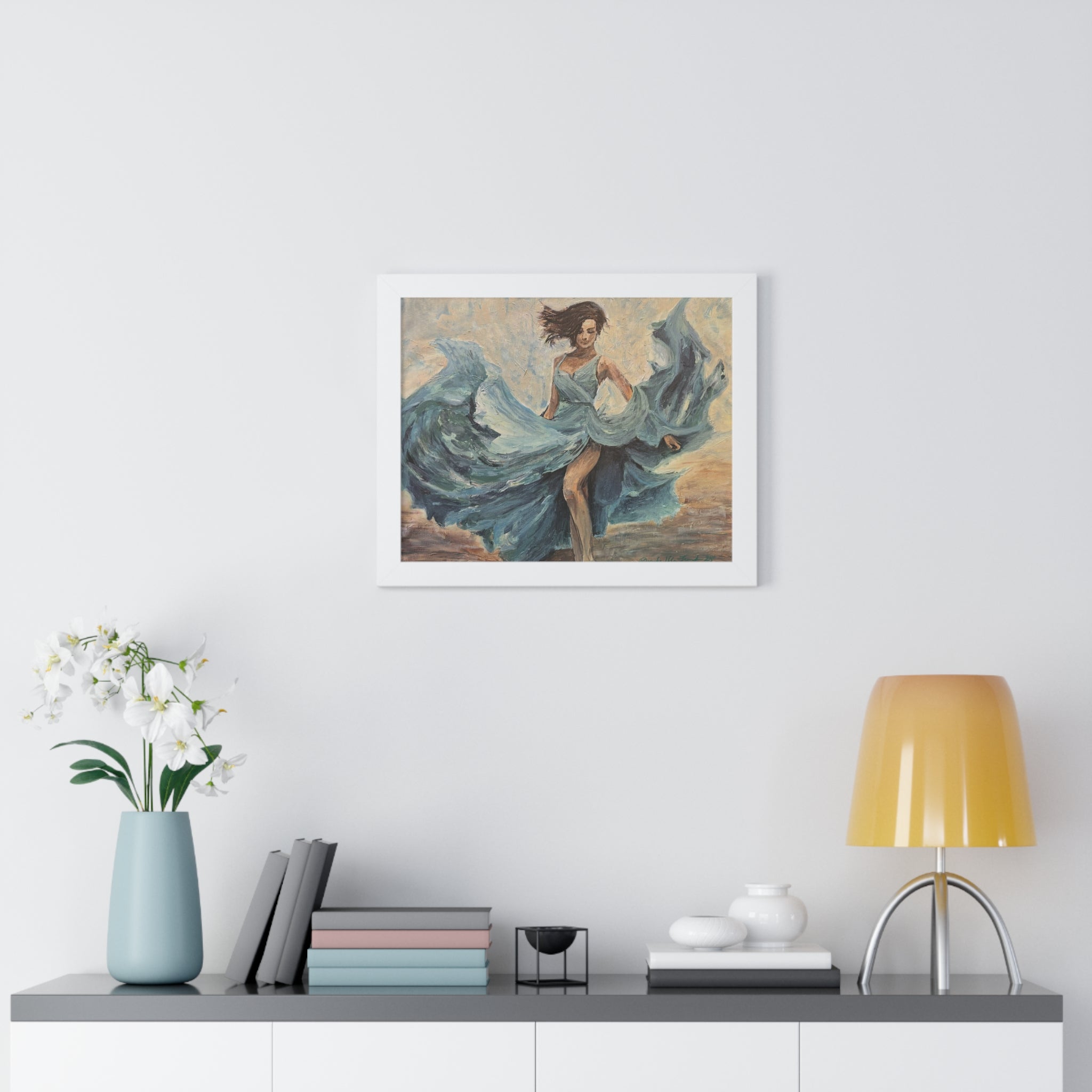 Framed Poster - Twirl (Horizontal Art Print)