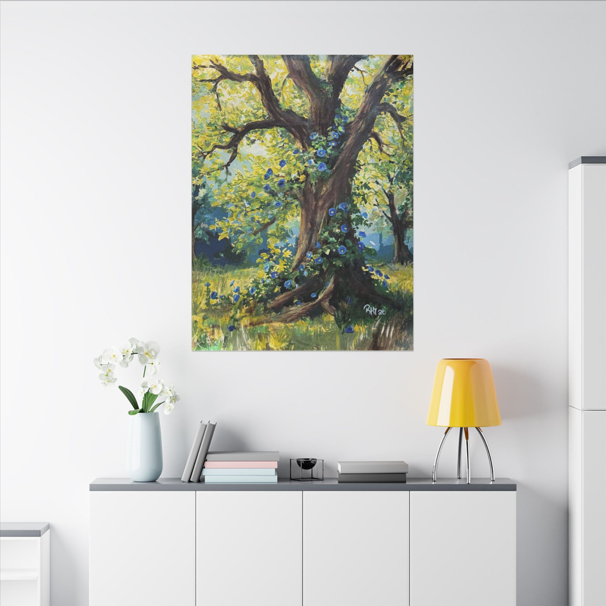 Print of Original Climbing Tree– Stretched Matte Wall Painting