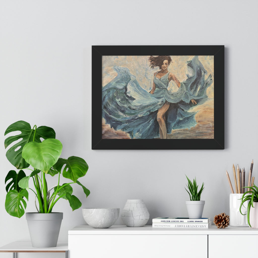 Framed Poster - Twirl (Horizontal Art Print)