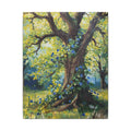 Print of Original Climbing Tree– Stretched Matte Wall Painting