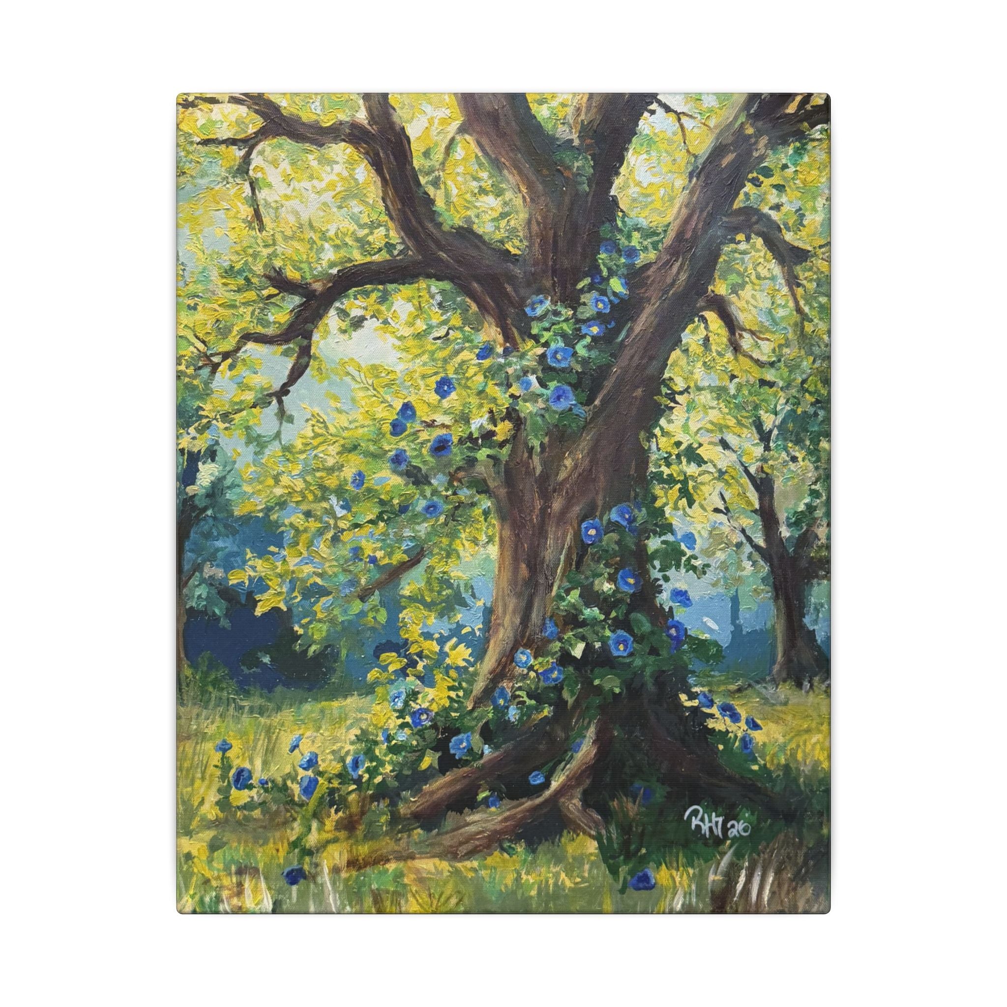 Print of Original Climbing Tree– Stretched Matte Wall Painting