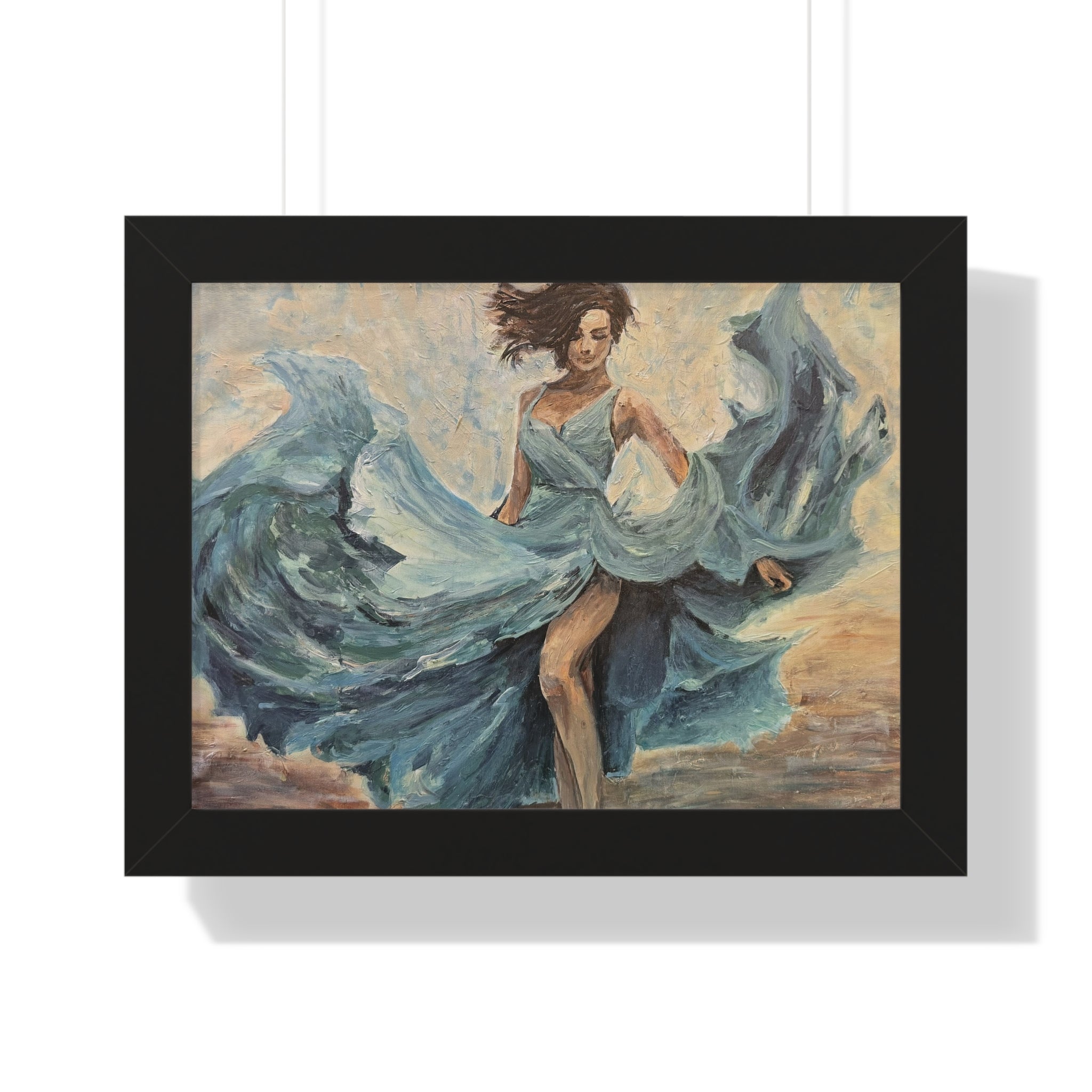 Framed Poster - Twirl (Horizontal Art Print)