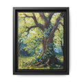 Framed Matte Canvas Print — Climbing Tree - Print of Original