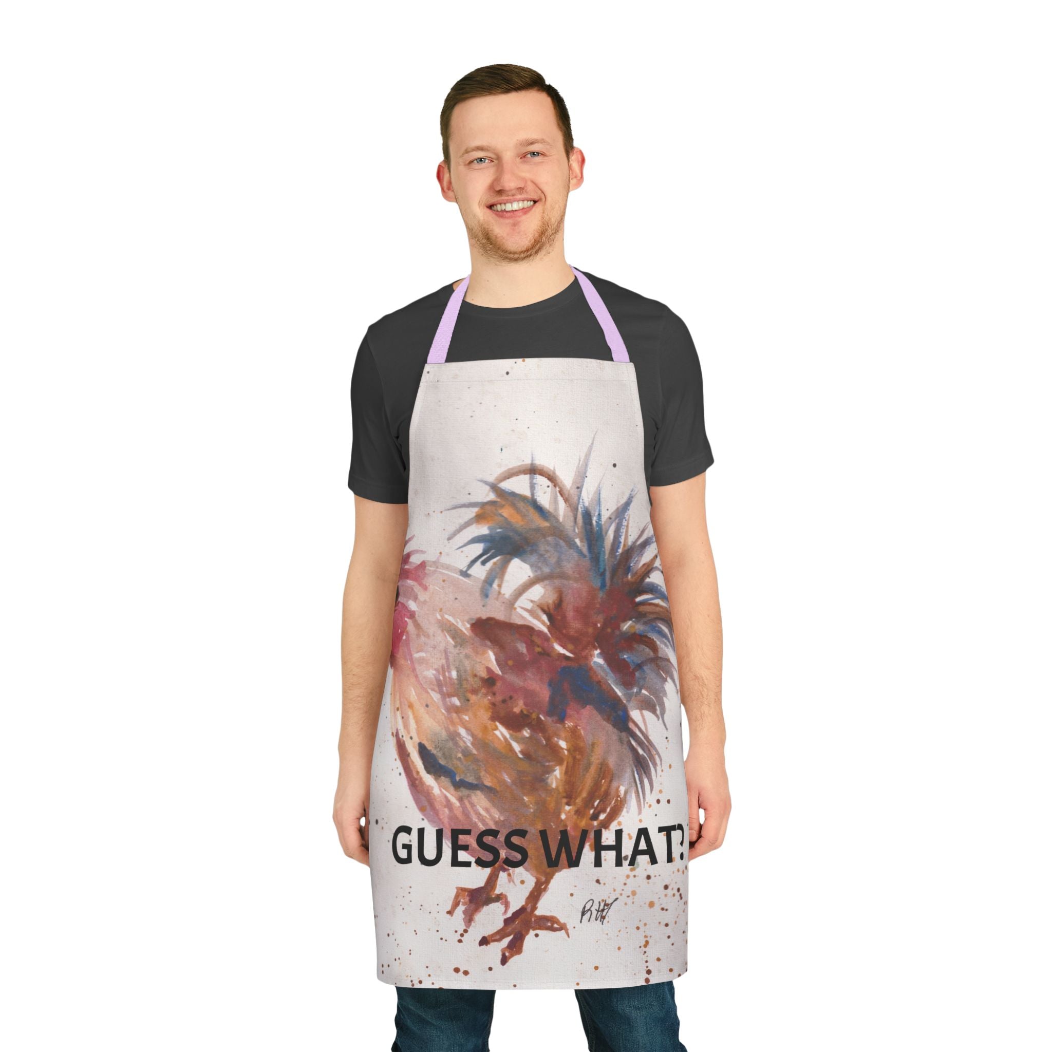 Apron, 5-Color Straps (AOP)