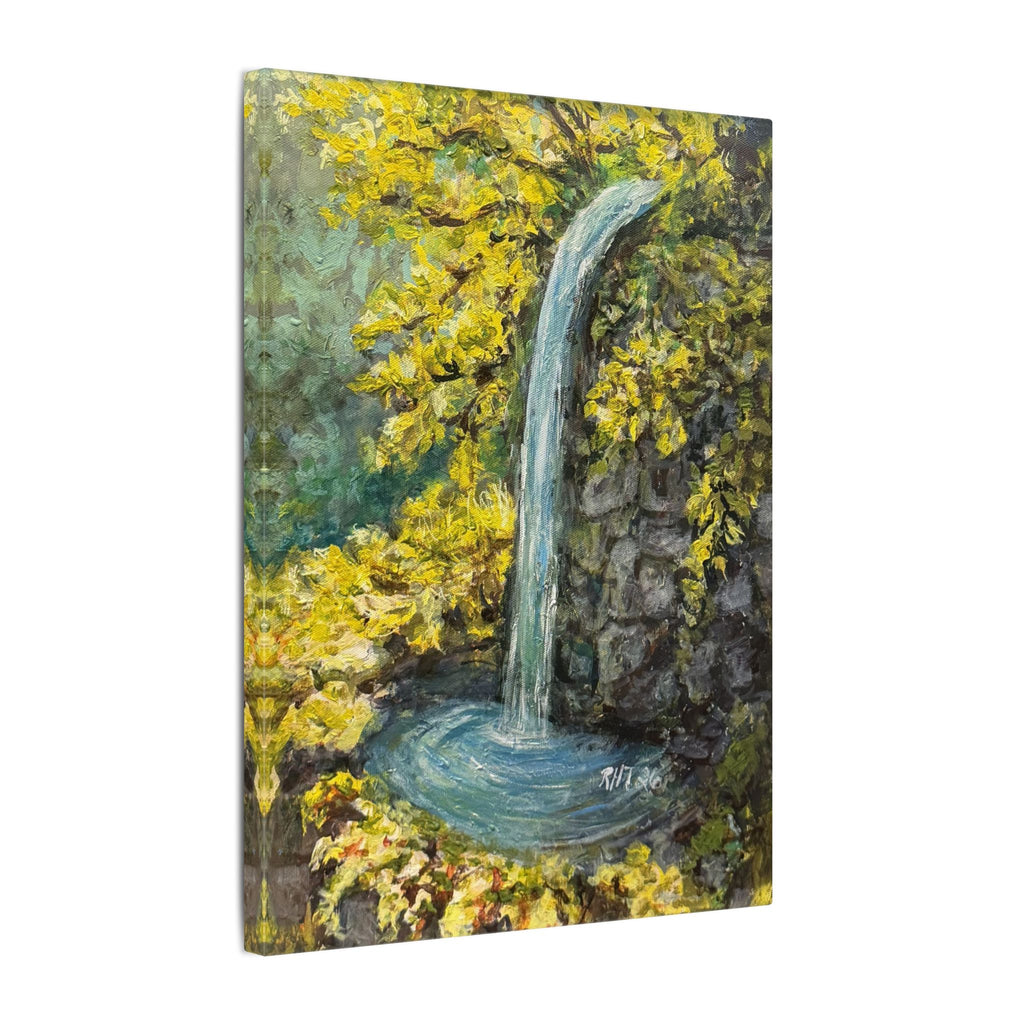 Hope Springs Canvas Print of Original — Tranquil Forest Wall Art (Matte Stretched)