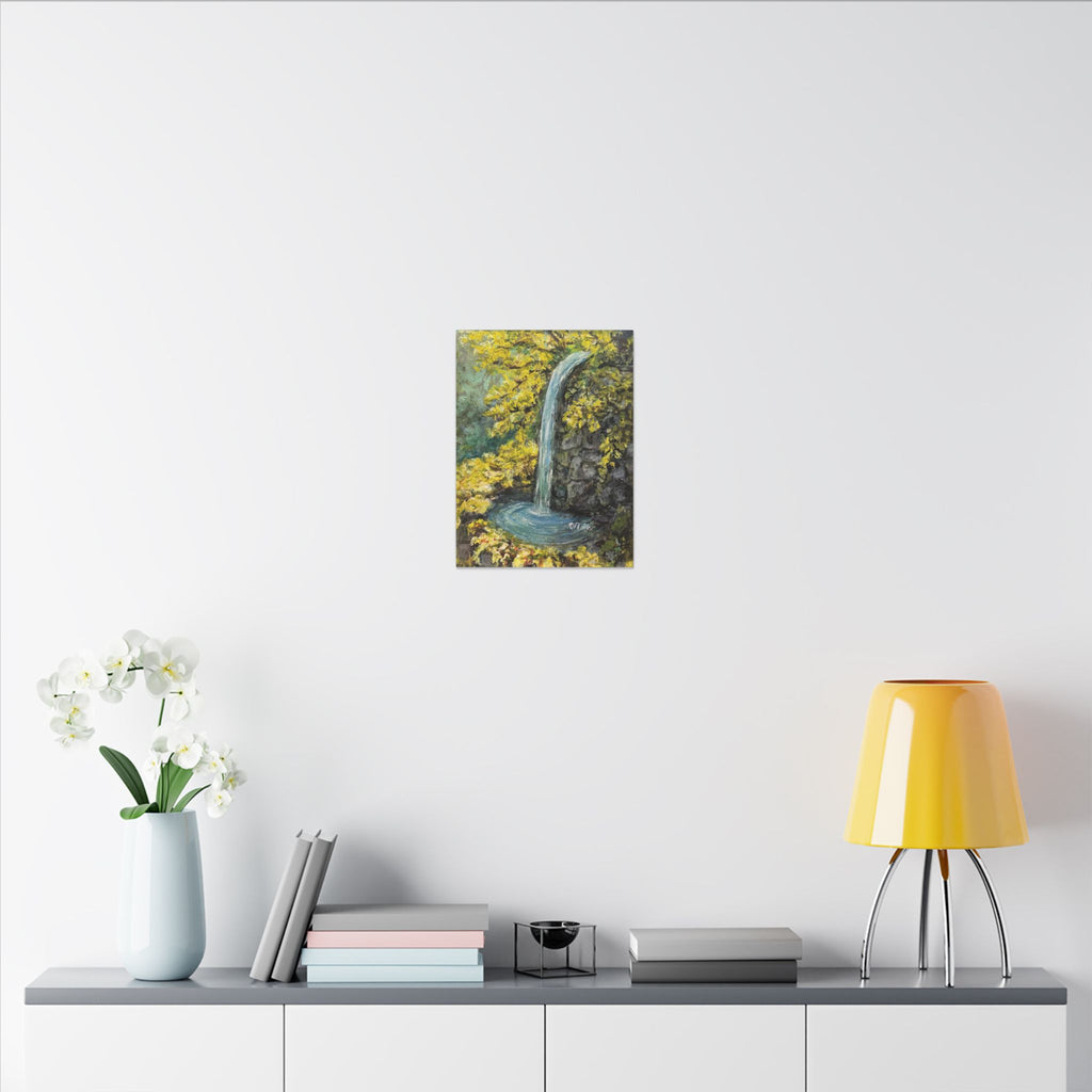 Hope Springs Canvas Print of Original — Tranquil Forest Wall Art (Matte Stretched)