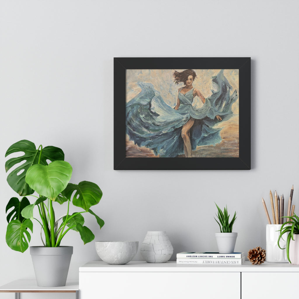 Framed Poster - Twirl (Horizontal Art Print)