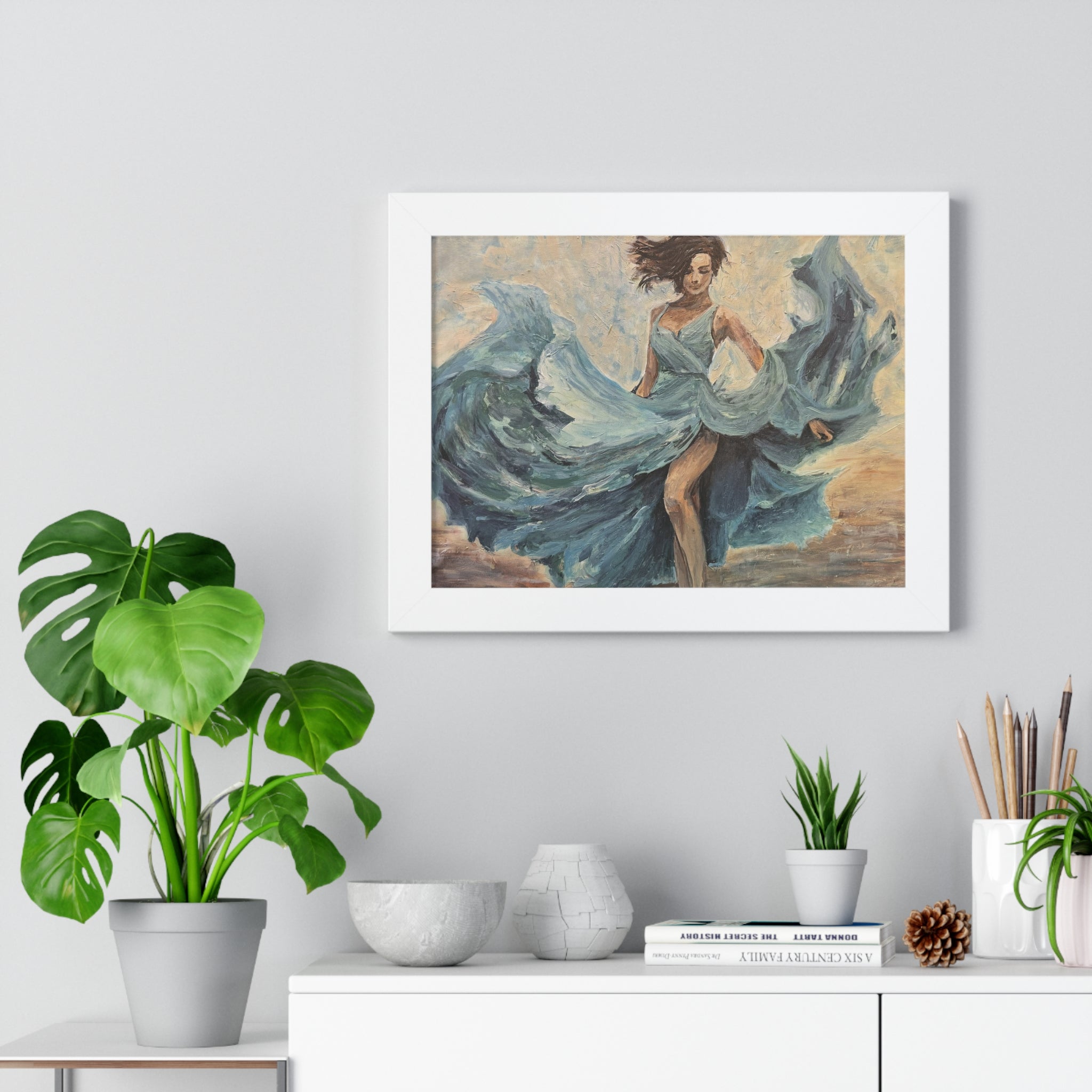 Framed Poster - Twirl (Horizontal Art Print)