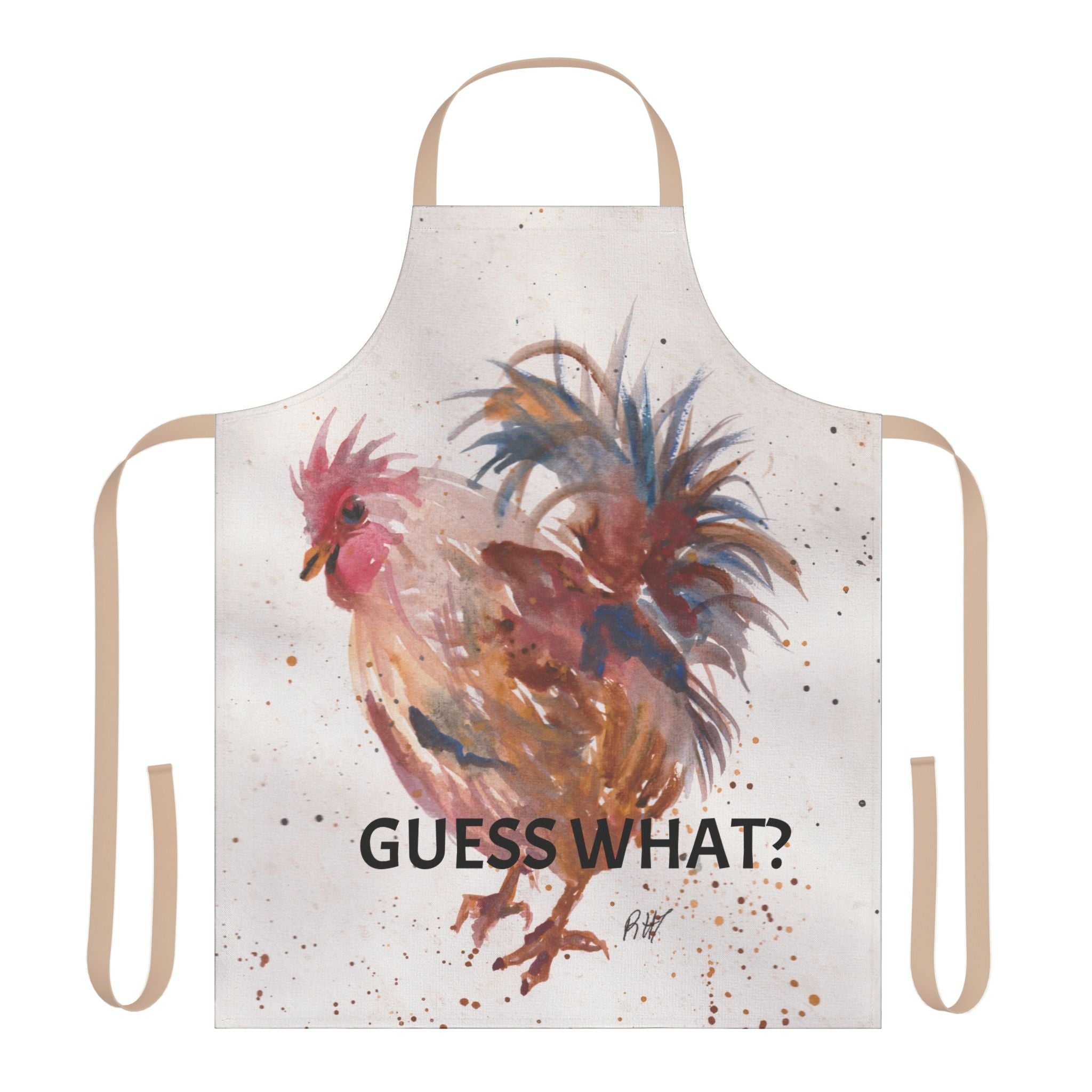 Apron, 5-Color Straps (AOP)