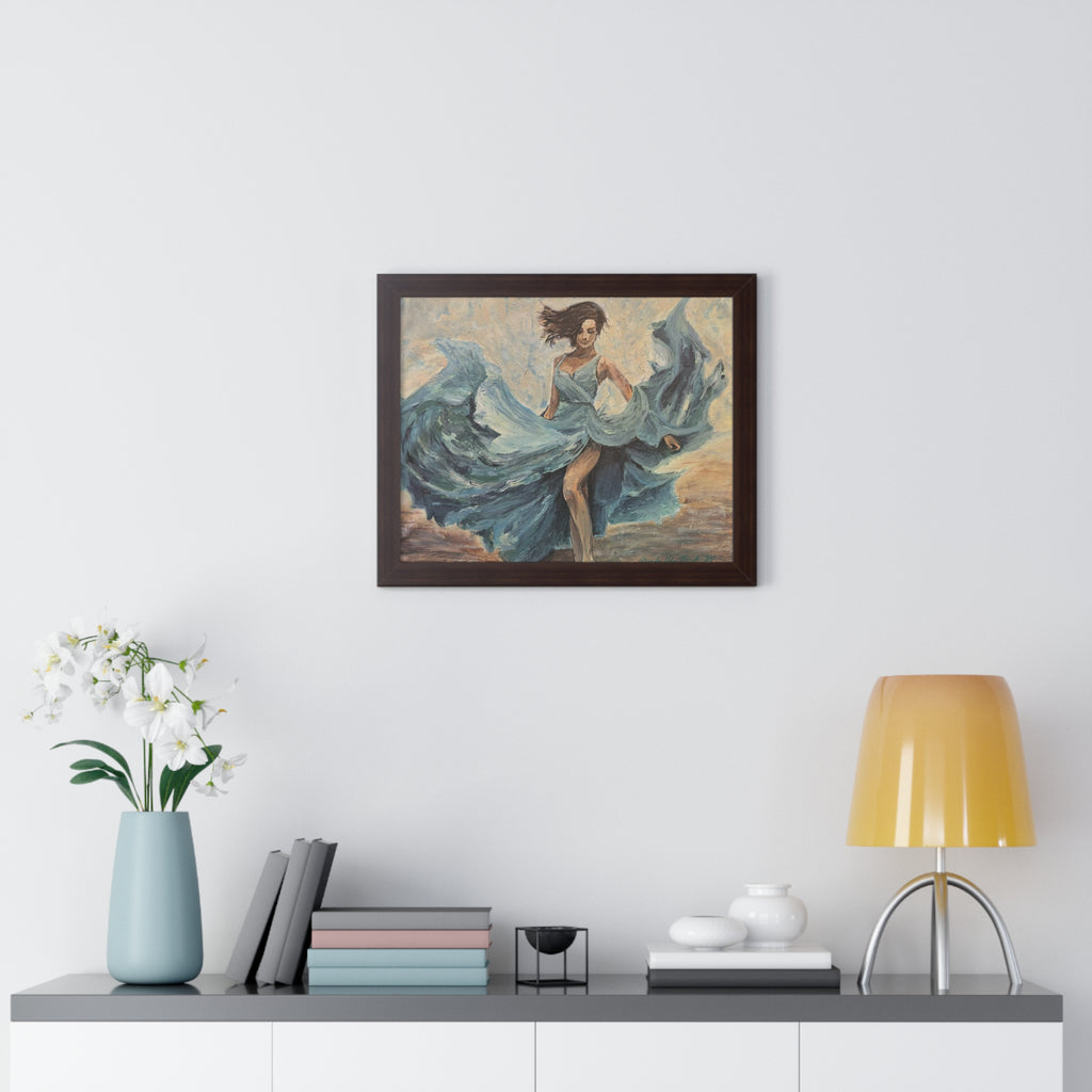 Framed Poster - Twirl (Horizontal Art Print)