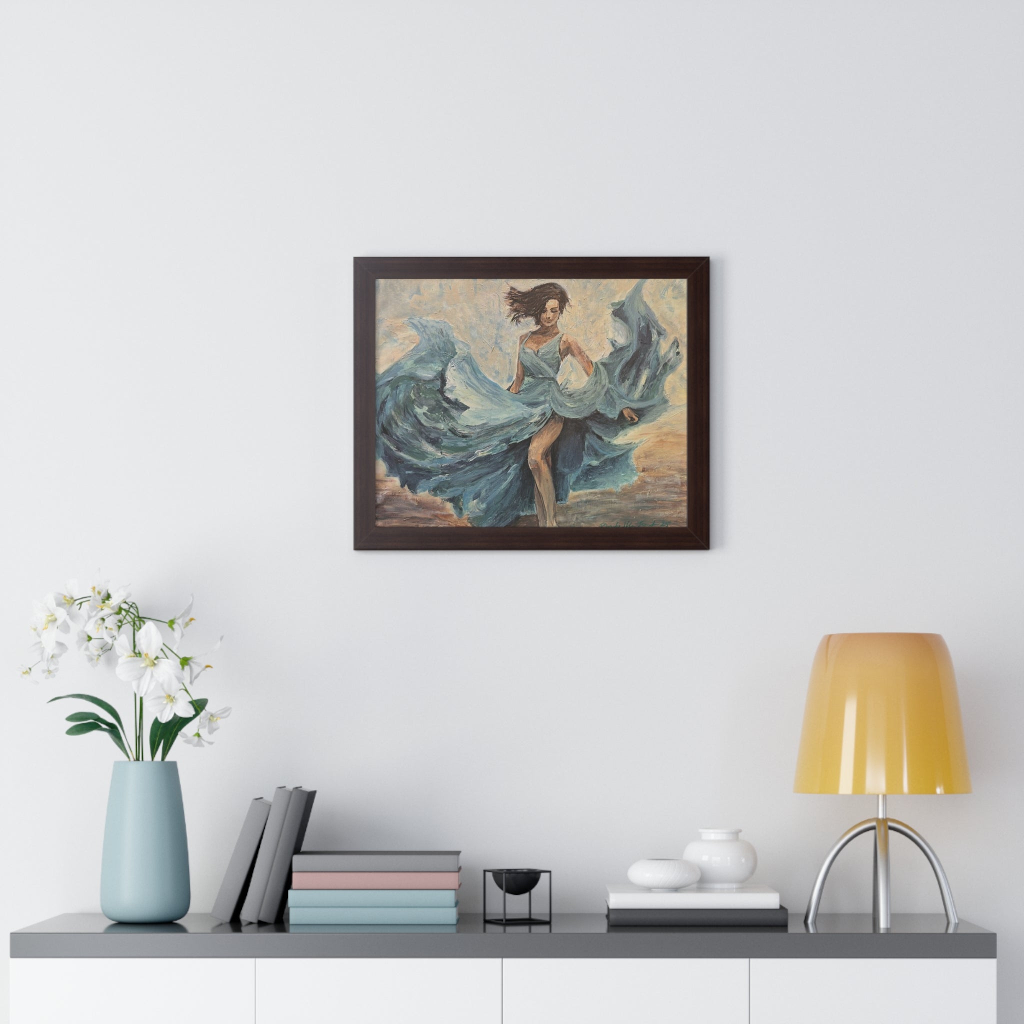 Framed Poster - Twirl (Horizontal Art Print)
