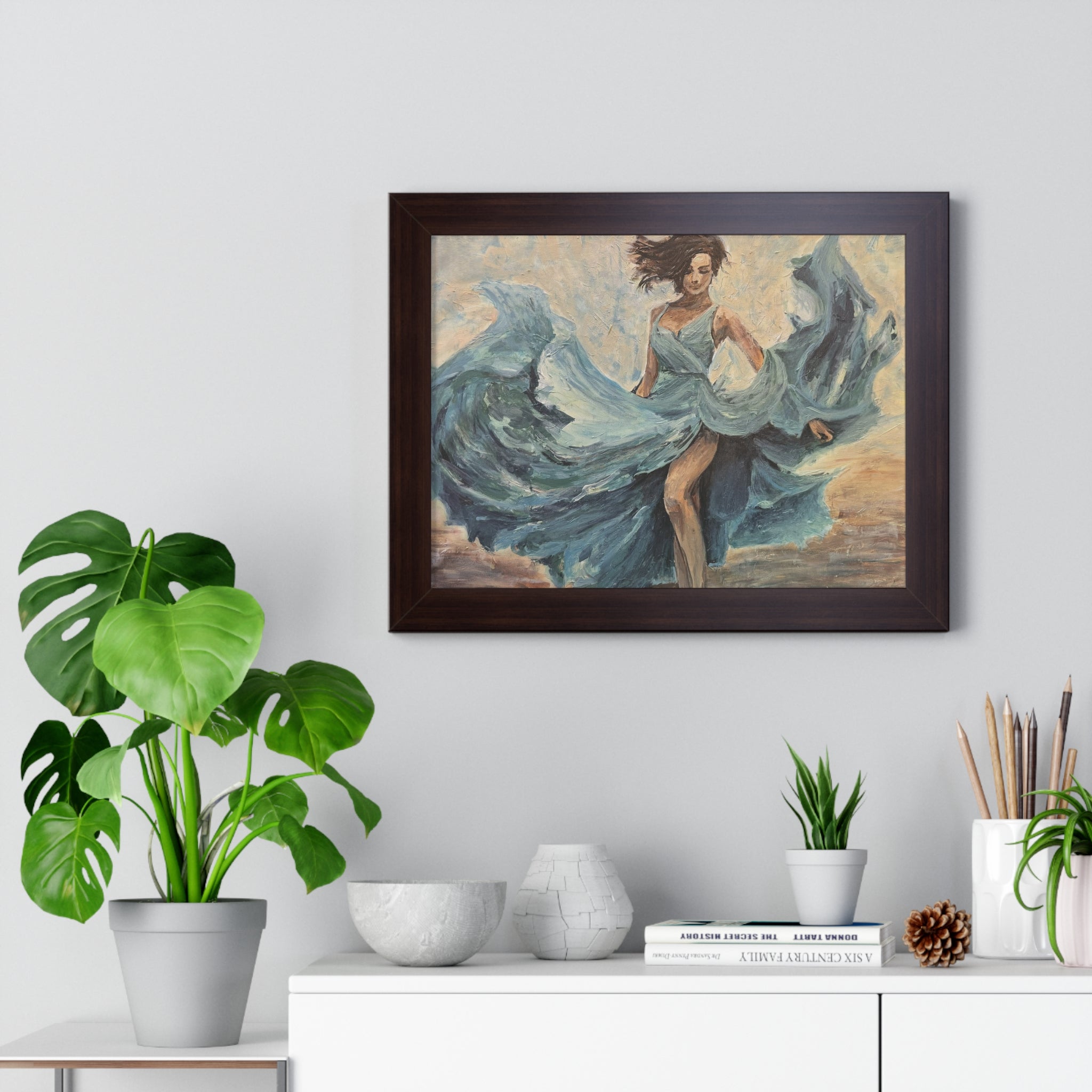 Framed Poster - Twirl (Horizontal Art Print)