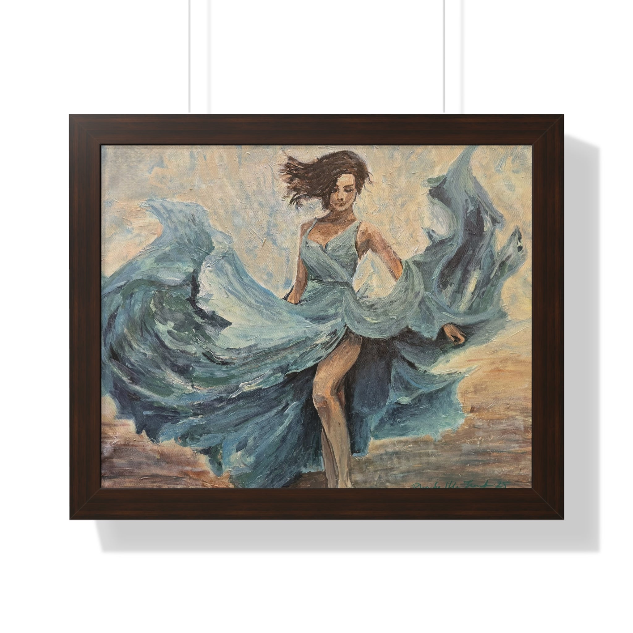 Framed Poster - Twirl (Horizontal Art Print)
