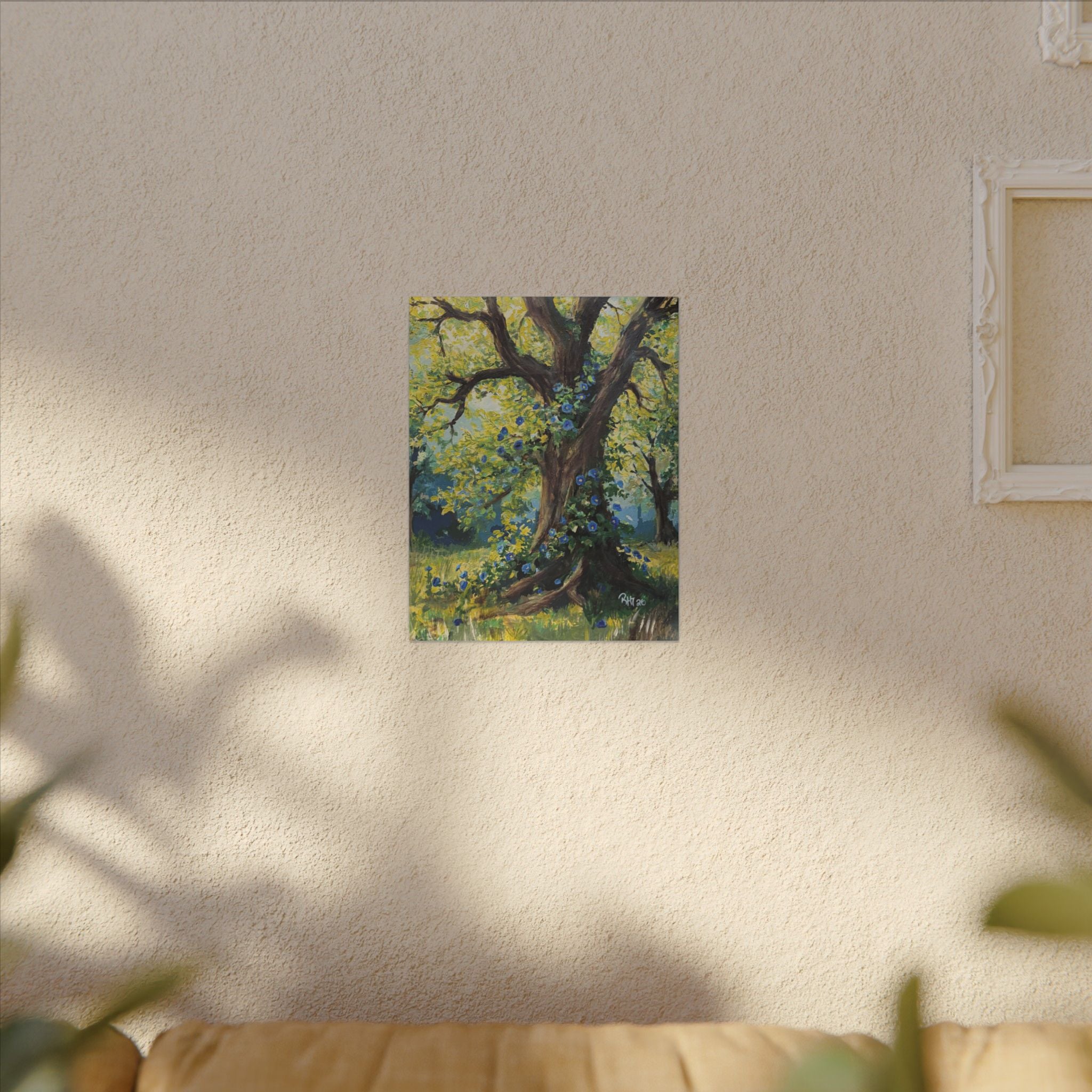 Print of Original Climbing Tree– Stretched Matte Wall Painting