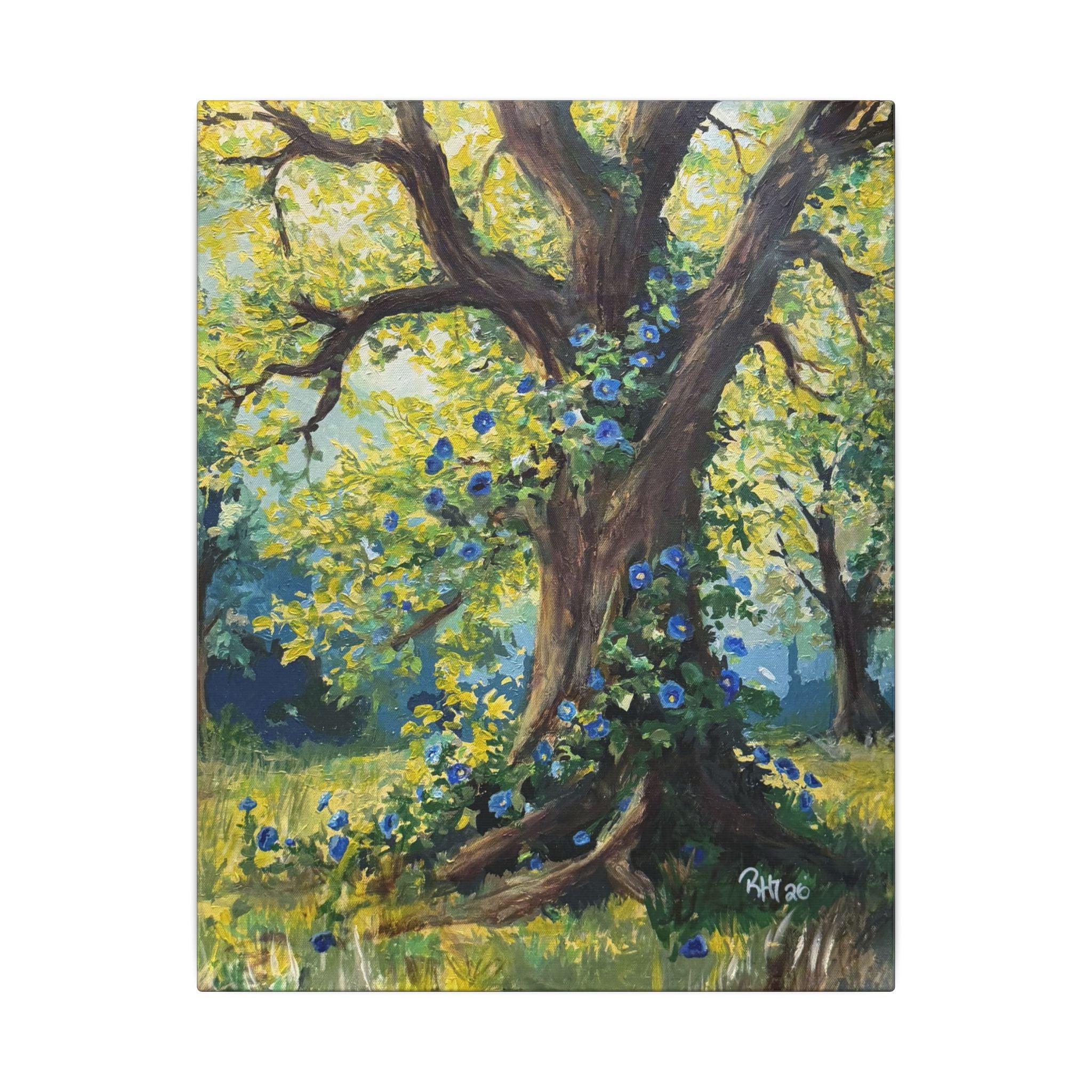 Print of Original Climbing Tree– Stretched Matte Wall Painting