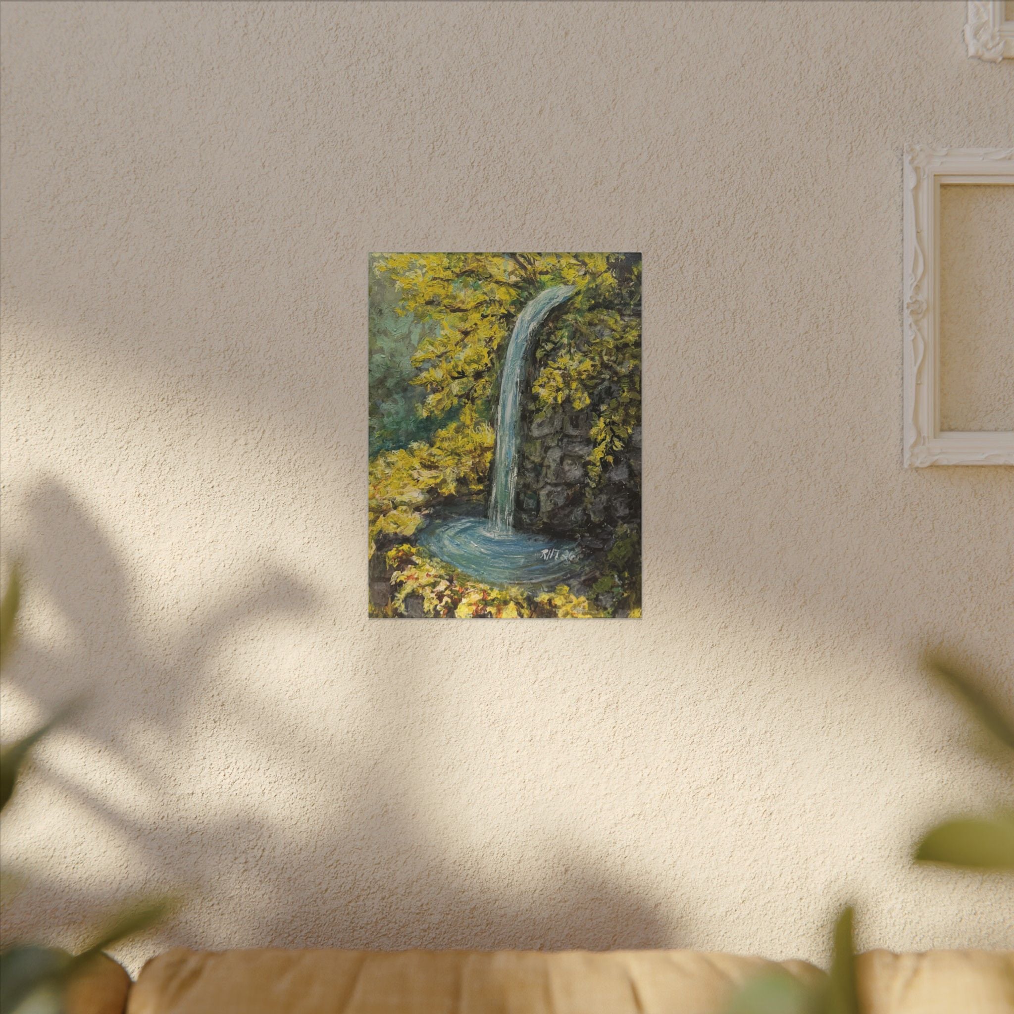 Hope Springs Canvas Print of Original — Tranquil Forest Wall Art (Matte Stretched)