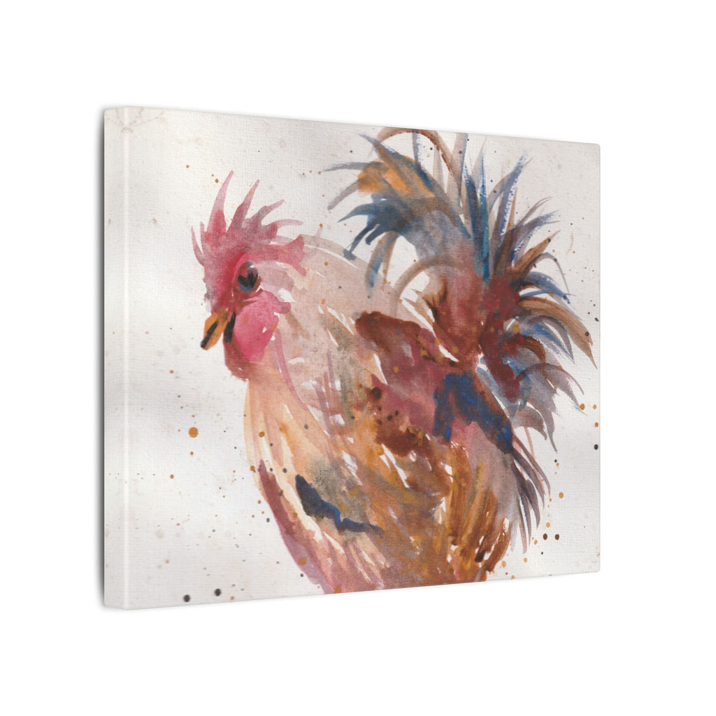 Watercolor Canvas Print of Original Henrietta— Matte Stretched Wall Art