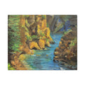 Covert Canyon Landscape Canvas Print of Original— Matte Stretched Wall Art