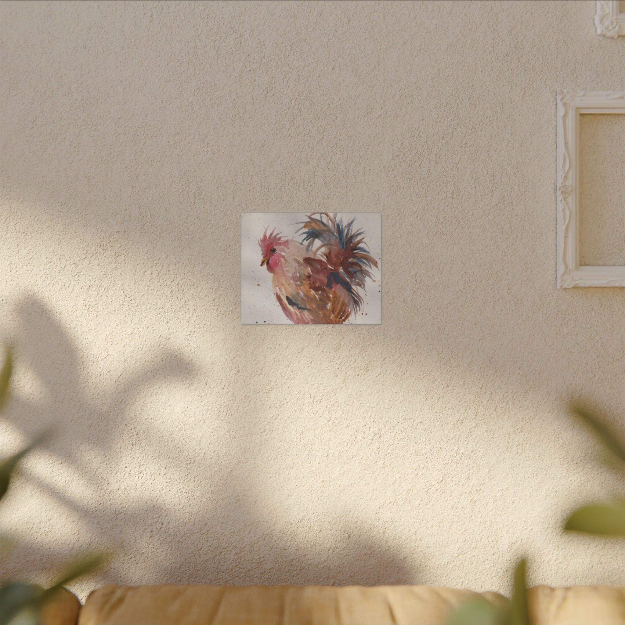 Watercolor Canvas Print of Original Henrietta— Matte Stretched Wall Art