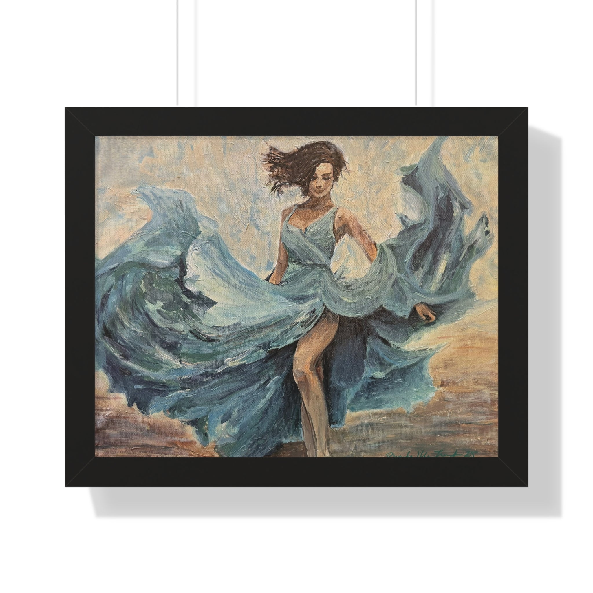 Framed Poster - Twirl (Horizontal Art Print)