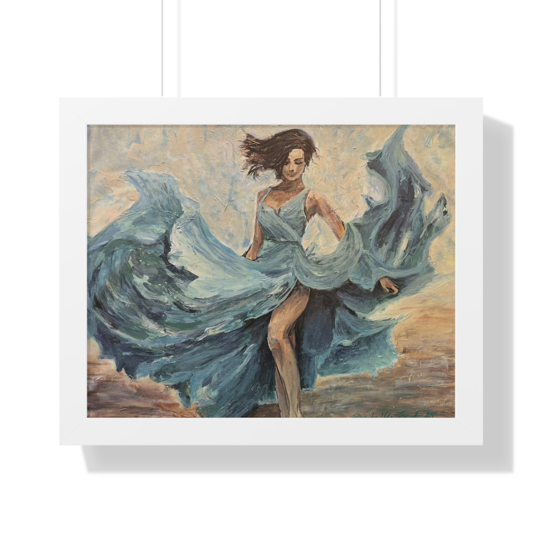 Framed Poster - Twirl (Horizontal Art Print)