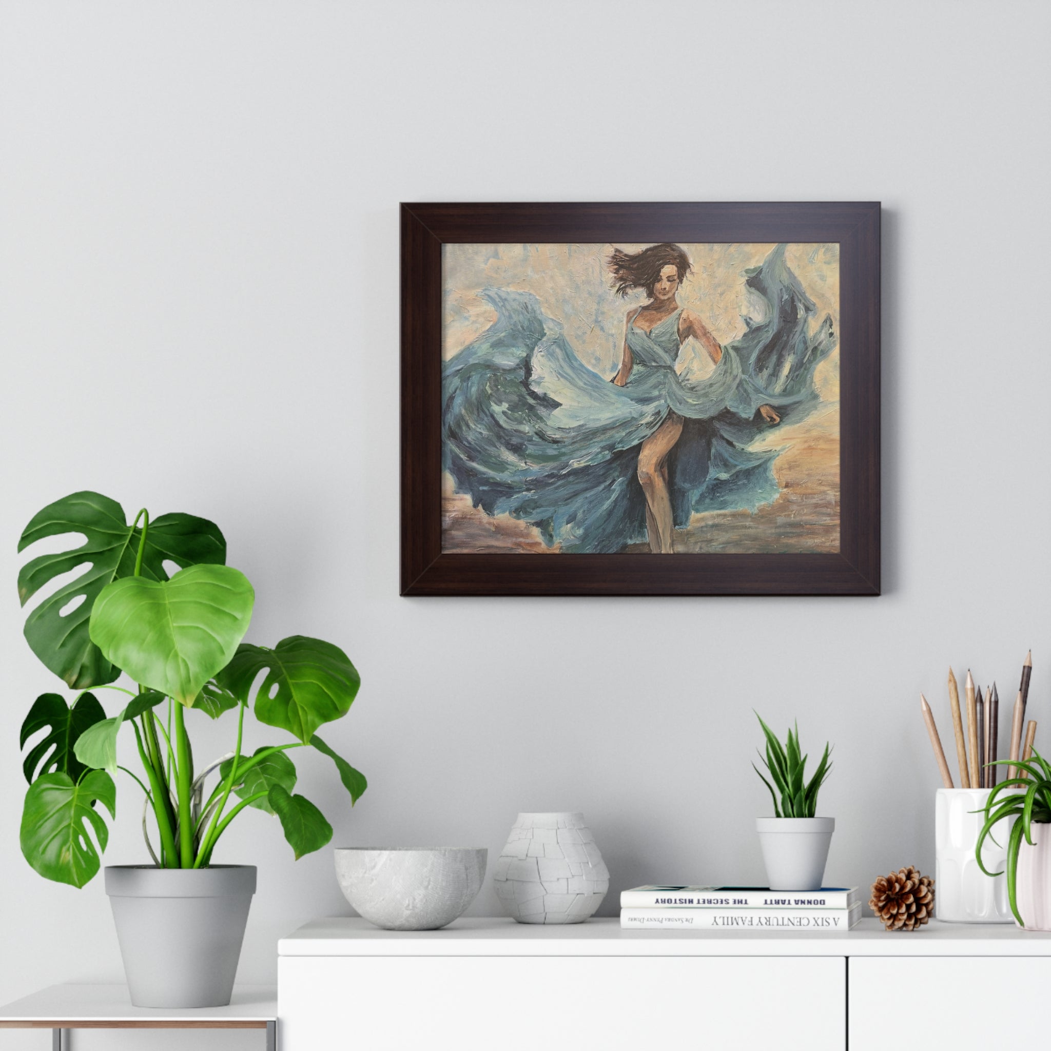 Framed Poster - Twirl (Horizontal Art Print)