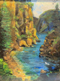 Covert Cove – Original Acrylic Landscape Painting (16" x 20")