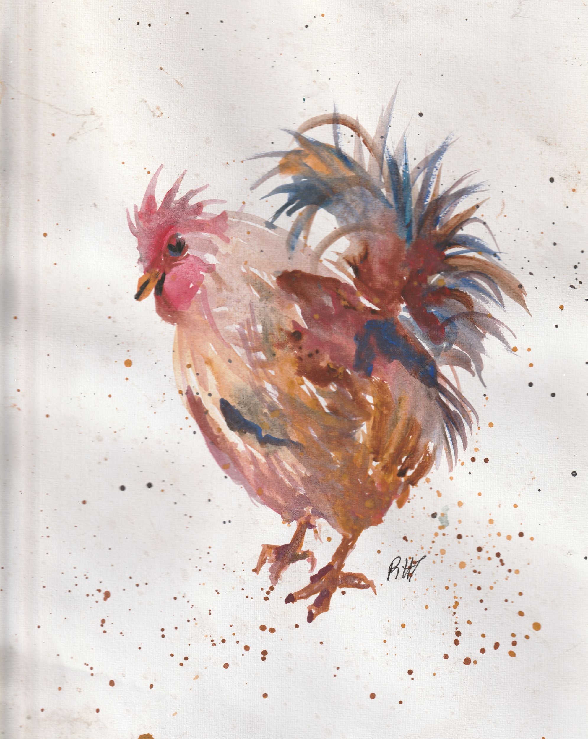 Henrietta – Original Watercolor Painting (8.5" x 11")